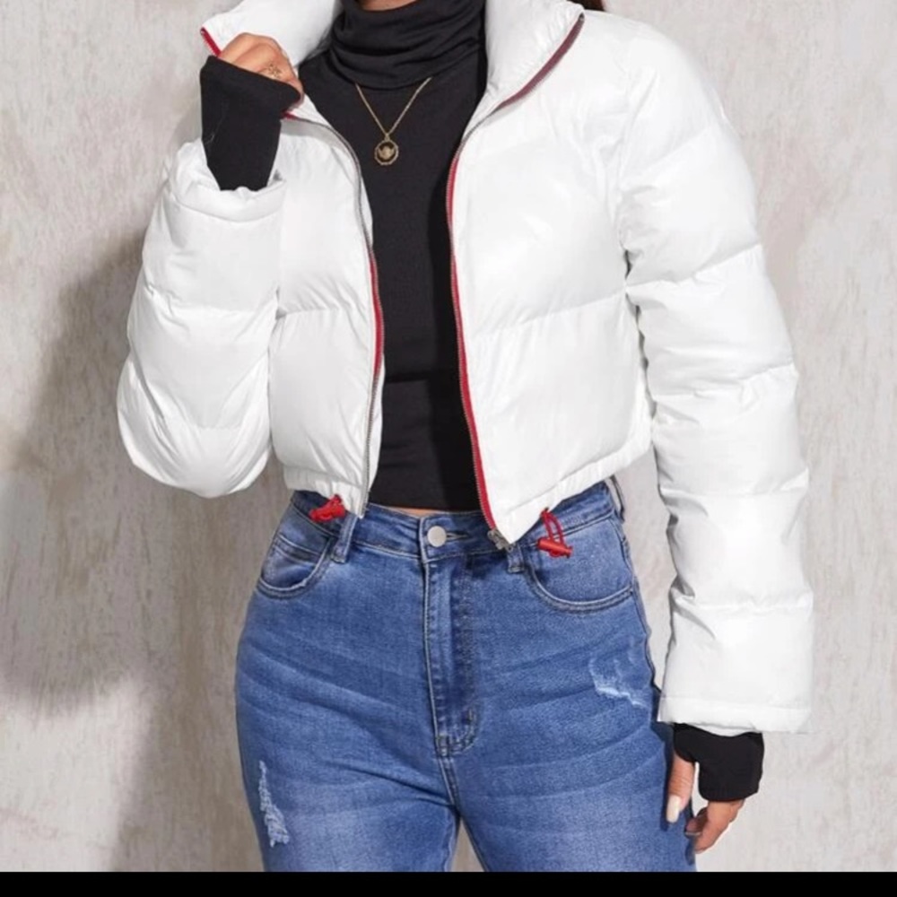 White Puffer Jacket